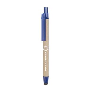 GiftRetail MO8089 - RECYTOUCH Kugelschreiber mit Stylus  Blue