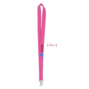 GiftRetail MO9058 - SIMPLE LANY Lanyard 20mm Fuchsie