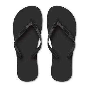 GiftRetail MO9082-M - HONOLULU Zehensandalen Schwarz