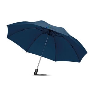 GiftRetail MO9092 - DUNDEE FOLDABLE Reversibler Regenschirm Blue