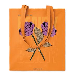 GiftRetail MO9268 - COTTONEL COLOUR + Shopping Bag Cotton 140g/m² Orange