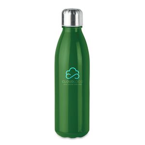 GiftRetail MO9800 - ASPEN GLASS Trinkflasche Glas 650 ml Green
