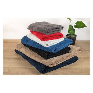 GiftRetail MO9931 - TERRY Handtuch Organic Cotton Rot