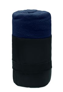 GiftRetail MO9935 - MUSALA RPET RPET fleece reisdeken Blue
