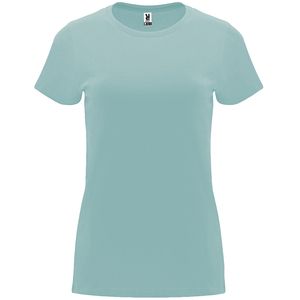 Roly CA6683 - CAPRI Damen T-Shirt kurzarm Washed Blue