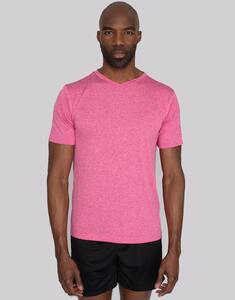 Mustaghata FAST - Aktives T-Shirt für Männer kurze Ärmel Rosa