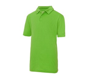 Just Cool JC040J - Atmungsaktives Polo -Hemd für Kinder Lime Green