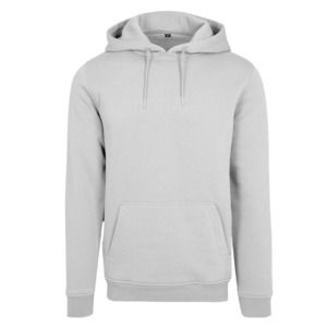 Build Your Brand BY011 - Schwerer Hoodie Light Asphalt