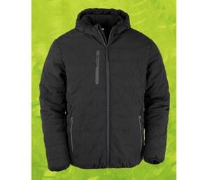 RESULT RS240X - BLACK COMPASS PADDED WINTER JACKET