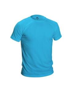 Mustaghata RUNAIR - Aktives T-Shirt für Männer kurze Ärmel Atoll (ciel)