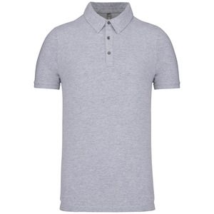 Kariban K262 - Jersey-Kurzarm-Polohemd für Herren Oxford Grey