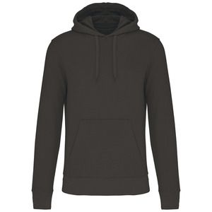 Kariban K4027 - Men's eco-friendly hooded sweatshirt Dunkelgrau