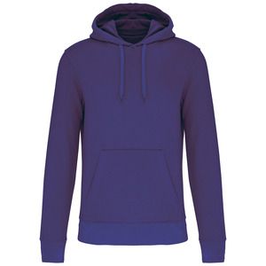 Kariban K4027 - Men's eco-friendly hooded sweatshirt Deep Purple