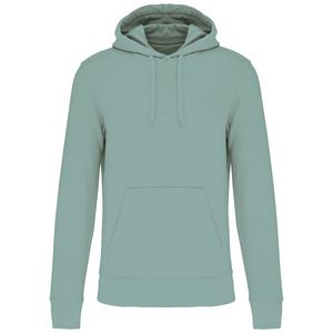 Kariban K4027 - Men's eco-friendly hooded sweatshirt Salbei