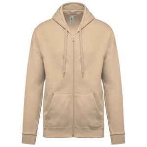 Kariban K479 - Kapuzensweatshirt mit Reißverschluss Light Sand