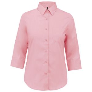 Kariban K558 - 3/4-Arm-Damenbluse Pale Pink