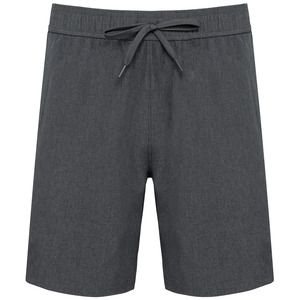 PROACT PA1030 - Zweifarbige Herren-Shorts Marl Dark Grey / Black