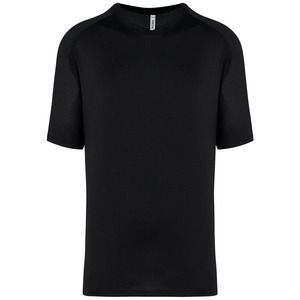 Proact PA4030 - Zweifarbiges Padel Herren-T-Shirt mit Raglanärmeln Black