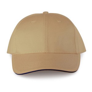 WK. Designed To Work WKP145 - 6-Panel-Cap mit Kontrast-Sandwichschirm Oeko-Tex