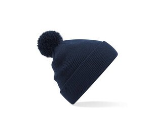 BEECHFIELD BF426B - JUNIOR ORIGINAL POM POM BEANIE French Navy