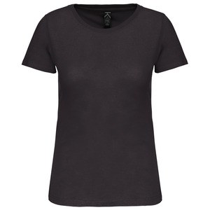 Kariban K3026IC - Damen-T-Shirt BIO150IC mit Rundhalsausschnitt Dunkelgrau