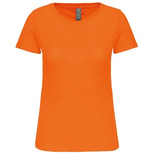 Kariban K3026IC - Damen-T-Shirt BIO150IC mit Rundhalsausschnitt Orange