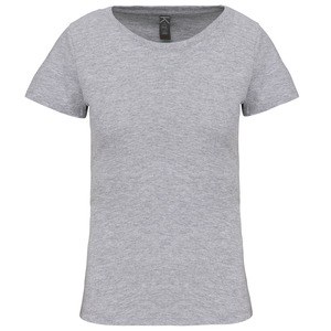 Kariban K3026IC - Damen-T-Shirt BIO150IC mit Rundhalsausschnitt Oxford Grey
