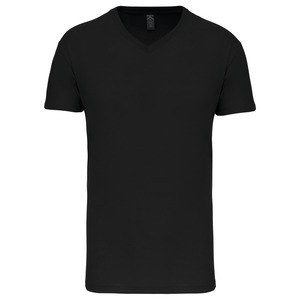 Kariban K3028IC - Herren-T-Shirt Bio150IC mit V-Ausschnitt Black