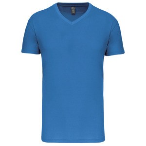 Kariban K3028IC - Herren-T-Shirt Bio150IC mit V-Ausschnitt Light Royal Blue