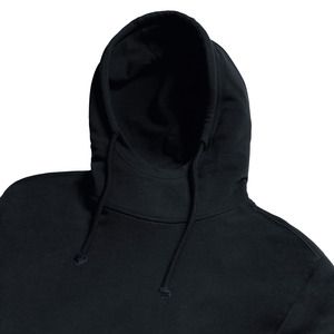 Russell RU209M - Kapuzensweatshirt mit hochgeschlossenem Kragen Pure Organic Black
