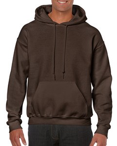 Gildan GIL18500 - Pullover mit Kapuze mit Heavyblend für ihn Dunkle Schokolade