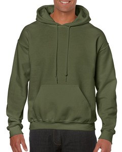Gildan GIL18500 - Pullover mit Kapuze mit Heavyblend für ihn Militärisch Grün