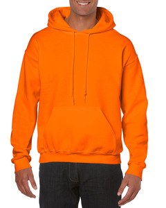 Gildan GIL18500 - Pullover mit Kapuze mit Heavyblend für ihn Sicherheit Orange