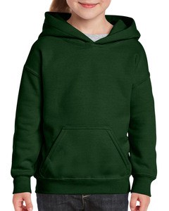 Gildan GIL18500B - Pullover mit Kapuze HeavyBlend für Kinder Wald Grün