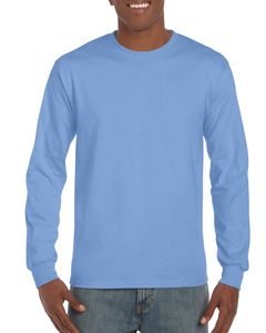 GILDAN GIL2400 - T-shirt Ultra Cotton LS Carolina-Blau