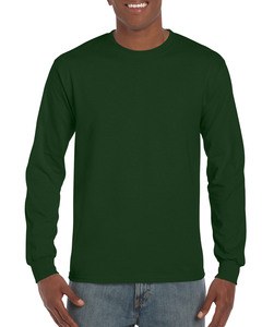 GILDAN GIL2400 - T-shirt Ultra Cotton LS Wald Grün