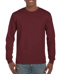 GILDAN GIL2400 - T-shirt Ultra Cotton LS Kastanienbraun