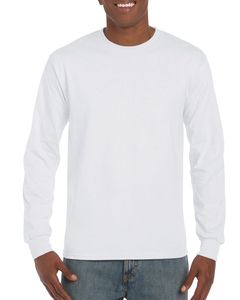 GILDAN GIL2400 - T-shirt Ultra Cotton LS Weiß