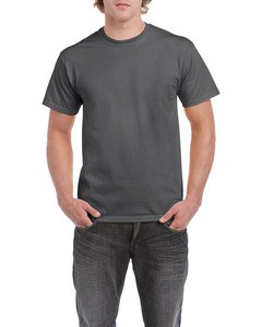 Gildan GIL5000 - T-Shirt schwere Baumwolle für ihn Dark Heather