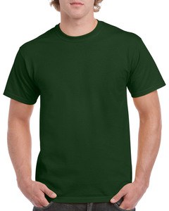 Gildan GIL5000 - T-Shirt schwere Baumwolle für ihn Wald Grün