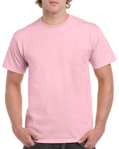 Gildan GIL5000 - T-Shirt schwere Baumwolle für ihn Hellrosa