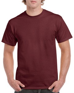 Gildan GIL5000 - T-Shirt schwere Baumwolle für ihn Kastanienbraun