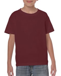 Gildan GIL5000B - T-Shirt schwere Baumwoll-SS für Kinder Kastanienbraun