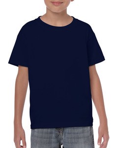 Gildan GIL5000B - T-Shirt schwere Baumwoll-SS für Kinder Navy