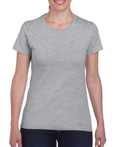 Gildan GIL5000L - T-Shirt schwere Baumwoll-SS für sie Sports Grey