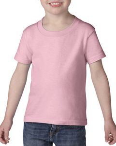 Gildan GIL5100P - T-Shirt schwere Baumwoll-SS für Kleinkind Hellrosa