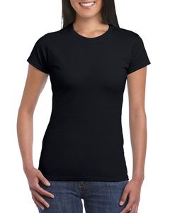 Gildan GIL64000L - T-Shirt Softstyle SS für für Schwarz
