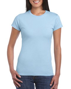 Gildan GIL64000L - T-Shirt Softstyle SS für für helles blau