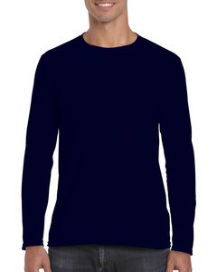 Gildan GIL64400 - T-Shirt Softstyle Ls für ihn Navy