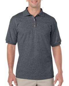 GILDAN GIL8800 - Polo Dryblend Jersey SS Dark Heather